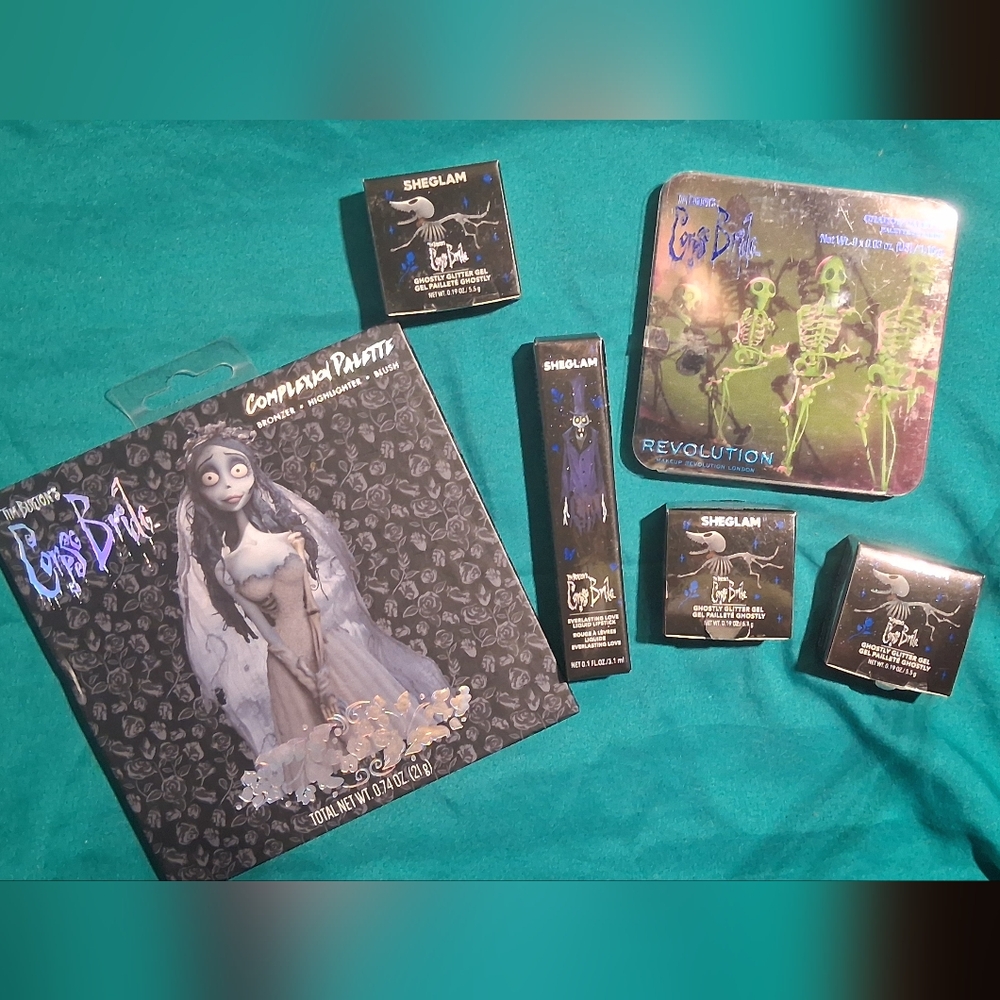 NWT 6pc bundle Corpse Bride Makeup (EDITED)